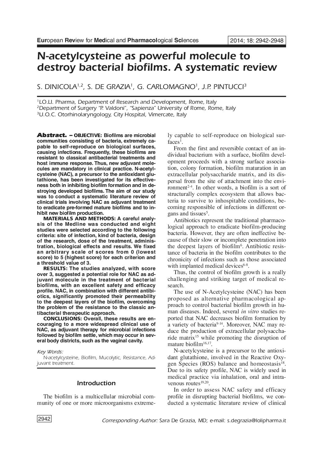 n-acetylcysteine