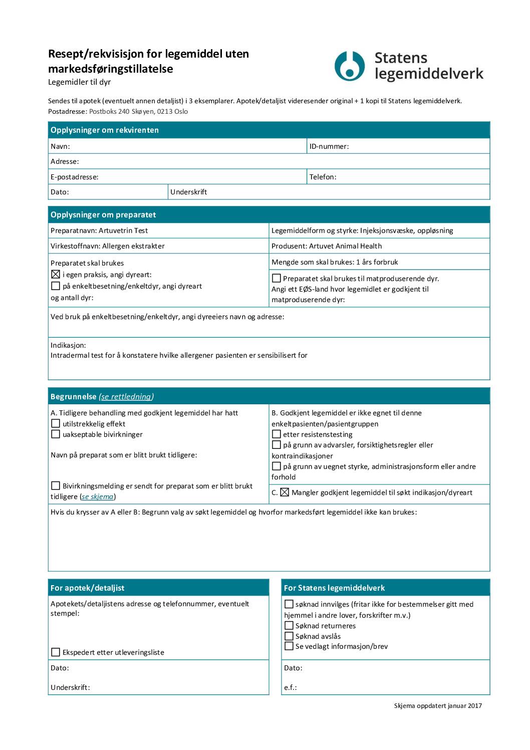 godkjenningsfritak-artuvetrin-intradermaltest-2023
